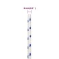 vidaXL Cuerda de barco polipropileno blanco 8 mm 50 m