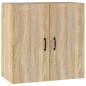 vidaXL Armario de pared madera contrachapada roble Sonoma 60x31x60 cm vidaXL Armario de pared madera contrachapada roble Sonoma 60x31x60 cm
