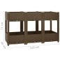 vidaXL Arriate 120x40x71 cm polipropileno vidaXL Arriate 120x40x71 cm polipropileno