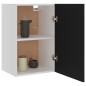 vidaXL Armario colgante de cocina negro 39,5x31x60 cm