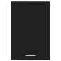 vidaXL Armario colgante de cocina negro 39,5x31x60 cm