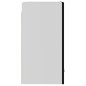 vidaXL Armario colgante de cocina negro 39,5x31x60 cm
