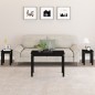 vidaXL Mesas apilables 3 piezas madera maciza de pino negro vidaXL Mesas apilables 3 piezas madera maciza de pino negro