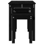 vidaXL Mesas apilables 3 piezas madera maciza de pino negro vidaXL Mesas apilables 3 piezas madera maciza de pino negro