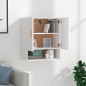 vidaXL Armario de pared madera contrachapada blanco 60x31x70 cm vidaXL Armario de pared madera contrachapada blanco 60x31x70 cm