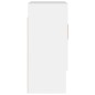 vidaXL Armario de pared madera contrachapada blanco 60x31x70 cm vidaXL Armario de pared madera contrachapada blanco 60x31x70 cm