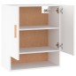 vidaXL Armario de pared madera contrachapada blanco 60x31x70 cm vidaXL Armario de pared madera contrachapada blanco 60x31x70 cm