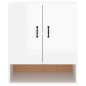 vidaXL Armario de pared madera contrachapada blanco brillo 60x31x70 cm vidaXL Armario de pared madera contrachapada blanco brillo 60x31x70 cm