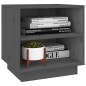 vidaXL Mesitas de noche 2 uds madera maciza de pino gris 40x34x40 cm vidaXL Mesitas de noche 2 uds madera maciza de pino gris 40x34x40 cm