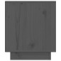 vidaXL Mesitas de noche 2 uds madera maciza de pino gris 40x34x40 cm vidaXL Mesitas de noche 2 uds madera maciza de pino gris 40x34x40 cm