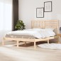 vidaXL Estructura de cama madera maciza de pino 120x190 cm vidaXL Estructura de cama madera maciza de pino 120x190 cm