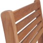 vidaXL Sillas apilables de jardín 4 unidades madera maciza de teca vidaXL Sillas apilables de jardín 4 unidades madera maciza de teca