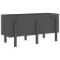 vidaXL Arriate elevado de jardín madera maciza pino gris 121x50x57 cm vidaXL Arriate elevado de jardín madera maciza pino gris 121x50x57 cm