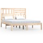 vidaXL Estructura de cama madera maciza de pino 120x190 cm vidaXL Estructura de cama madera maciza de pino 120x190 cm