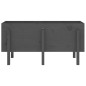 vidaXL Arriate elevado de jardín madera maciza pino gris 121x50x57 cm vidaXL Arriate elevado de jardín madera maciza pino gris 121x50x57 cm
