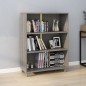 vidaXL Estantería HAMAR madera maciza pino gris claro 85x35x112 cm vidaXL Estantería HAMAR madera maciza pino gris claro 85x35x112 cm