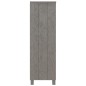 vidaXL Estantería HAMAR madera maciza pino gris claro 85x35x112 cm vidaXL Estantería HAMAR madera maciza pino gris claro 85x35x112 cm