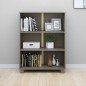 vidaXL Estantería HAMAR madera maciza pino gris claro 85x35x112 cm vidaXL Estantería HAMAR madera maciza pino gris claro 85x35x112 cm