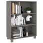 vidaXL Estantería HAMAR madera maciza pino gris claro 85x35x112 cm vidaXL Estantería HAMAR madera maciza pino gris claro 85x35x112 cm