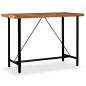 vidaXL Mesa de bar de madera maciza de acacia 150x70x107 cm vidaXL Mesa de bar de madera maciza de acacia 150x70x107 cm