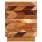 vidaXL Mesita de noche de madera maciza reciclada 40x30x50 cm vidaXL Mesita de noche de madera maciza reciclada 40x30x50 cm