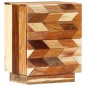 vidaXL Mesita de noche de madera maciza reciclada 40x30x50 cm vidaXL Mesita de noche de madera maciza reciclada 40x30x50 cm