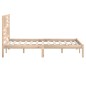 vidaXL Estructura de cama madera maciza de pino 120x190 cm vidaXL Estructura de cama madera maciza de pino 120x190 cm