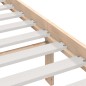 vidaXL Estructura de cama madera maciza de pino 120x190 cm vidaXL Estructura de cama madera maciza de pino 120x190 cm