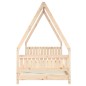vidaXL Estructura de cama para niños madera maciza de pino 90x200 cm vidaXL Estructura de cama para niños madera maciza de pino 90x200 cm