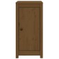 vidaXL Aparador de madera maciza de pino marrón miel 40x35x80 cm