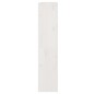 vidaXL Estantería/divisor de espacios madera pino blanco 80x30x135,5cm vidaXL Estantería/divisor de espacios madera pino blanco 80x30x135,5cm