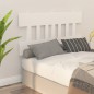 vidaXL Cabecero de cama madera maciza de pino blanco 163,5x3x81 cm vidaXL Cabecero de cama madera maciza de pino blanco 163,5x3x81 cm