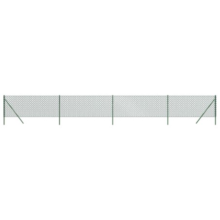 vidaXL Cerca de alambre verde 0,8x10 m