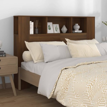 vidaXL Mueble cabecero color roble marrón 140x18,5x104,5 cm