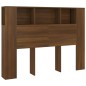 vidaXL Mueble cabecero color roble marrón 140x18,5x104,5 cm vidaXL Mueble cabecero color roble marrón 140x18,5x104,5 cm