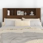 vidaXL Mueble cabecero color roble marrón 140x18,5x104,5 cm vidaXL Mueble cabecero color roble marrón 140x18,5x104,5 cm