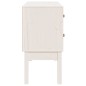 vidaXL Mueble consola de madera maciza de pino blanco 90x40x78 cm vidaXL Mueble consola de madera maciza de pino blanco 90x40x78 cm