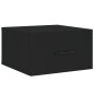 vidaXL Mesitas de noche de pared 2 uds negro 35x35x20 cm vidaXL Mesitas de noche de pared 2 uds negro 35x35x20 cm