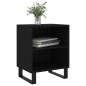 vidaXL Mesitas de noche 2 uds madera de ingeniería negro 40x30x50 cm vidaXL Mesitas de noche 2 uds madera de ingeniería negro 40x30x50 cm