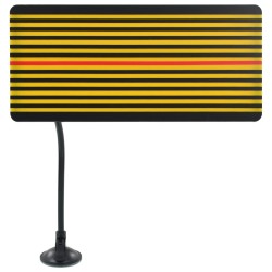 vidaXL Panel de líneas LED para reparación de abolladuras sin pintura