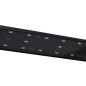 vidaXL Luz LED para acuario con abrazadera azul y blanco 35-55 cm