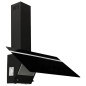 vidaXL Campana extractora pared acero y vidrio templado negro 90 cm vidaXL Campana extractora pared acero y vidrio templado negro 90 cm