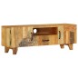 vidaXL Mueble TV tallado a mano madera maciza reciclada 120x30x40 cm vidaXL Mueble TV tallado a mano madera maciza reciclada 120x30x40 cm