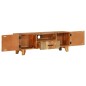 vidaXL Mueble TV tallado a mano madera maciza reciclada 120x30x40 cm vidaXL Mueble TV tallado a mano madera maciza reciclada 120x30x40 cm