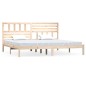 vidaXL Estructura de cama madera maciza de pino 180x200 cm vidaXL Estructura de cama madera maciza de pino 180x200 cm