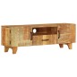 vidaXL Mueble TV tallado a mano madera maciza reciclada 120x30x40 cm vidaXL Mueble TV tallado a mano madera maciza reciclada 120x30x40 cm