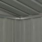 vidaXL Cobertizo para jardín de acero gris antracita vidaXL Cobertizo para jardín de acero gris antracita