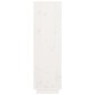 vidaXL Aparador alto de madera maciza de pino banco 38x35x117 cm vidaXL Aparador alto de madera maciza de pino banco 38x35x117 cm