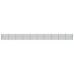 vidaXL Cerca de alambre con brida verde 1,6x25 m