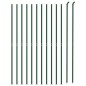 vidaXL Cerca de alambre con brida verde 1,6x25 m vidaXL Cerca de alambre con brida verde 1,6x25 m